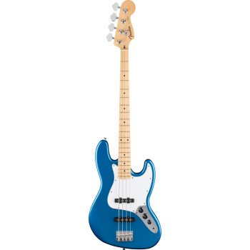 FENDER Standard Jazz Bass touche erable plaque blanche Aqua Marine Metallic