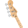 FENDER Standard Jazz Bass touche erable plaque blanche Aqua Marine Metallic