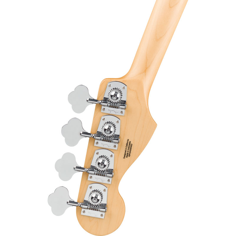 FENDER Standard Jazz Bass touche erable plaque blanche Aqua Marine Metallic