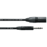 CORDIAL CPM2.5MV câble audio stéréo xlr mâle/jack 2,5 m