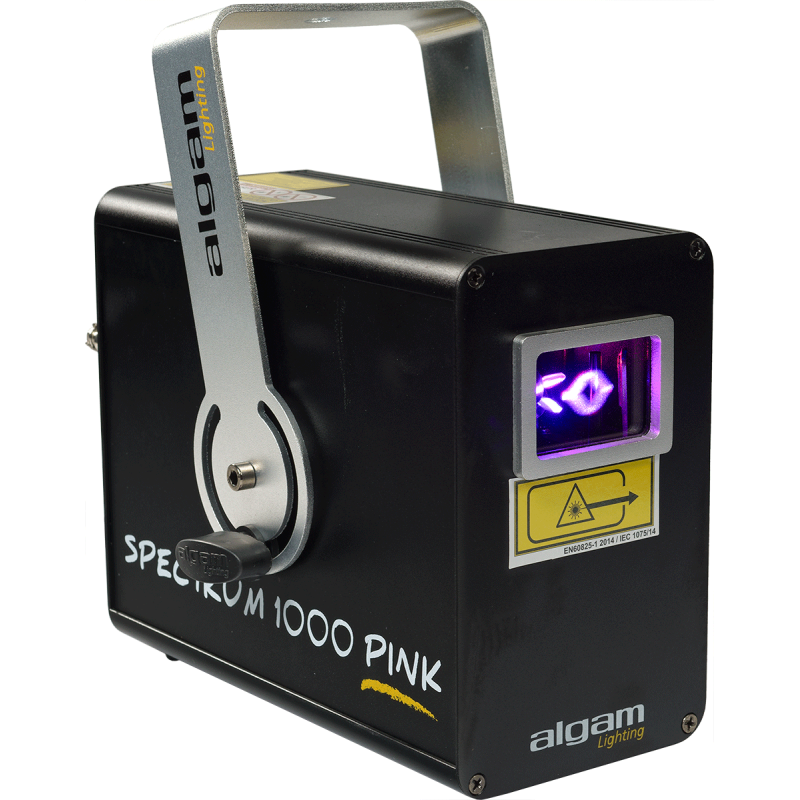 ALGAM LIGHTING SPECTRUM1000PINK laser 1w rose