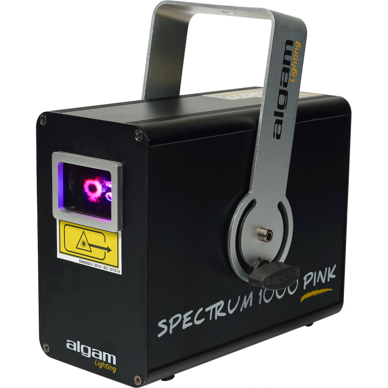 ALGAM LIGHTING SPECTRUM1000PINK laser 1w rose