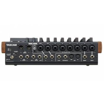 TASCAM Model 12 Console de mixage analogique 10 voies et enregistreur 12 canaux sur carte SD