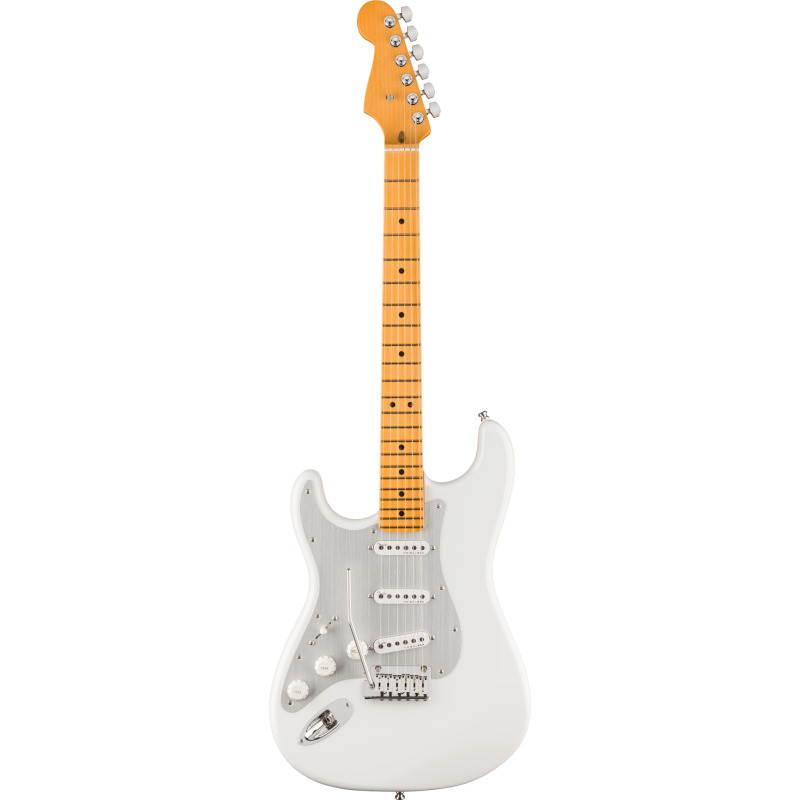 FENDER American Ultra II Stratocaster Gaucher touche erable Avalanche