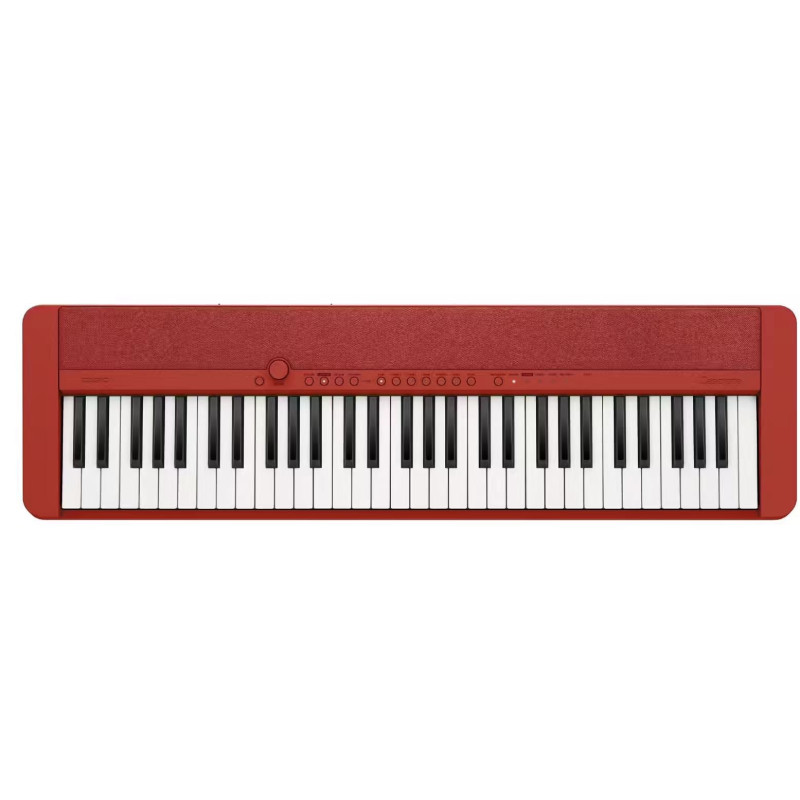 CASIO CT-S1RDC7 Clavier Portable 61 Touches - Rouge