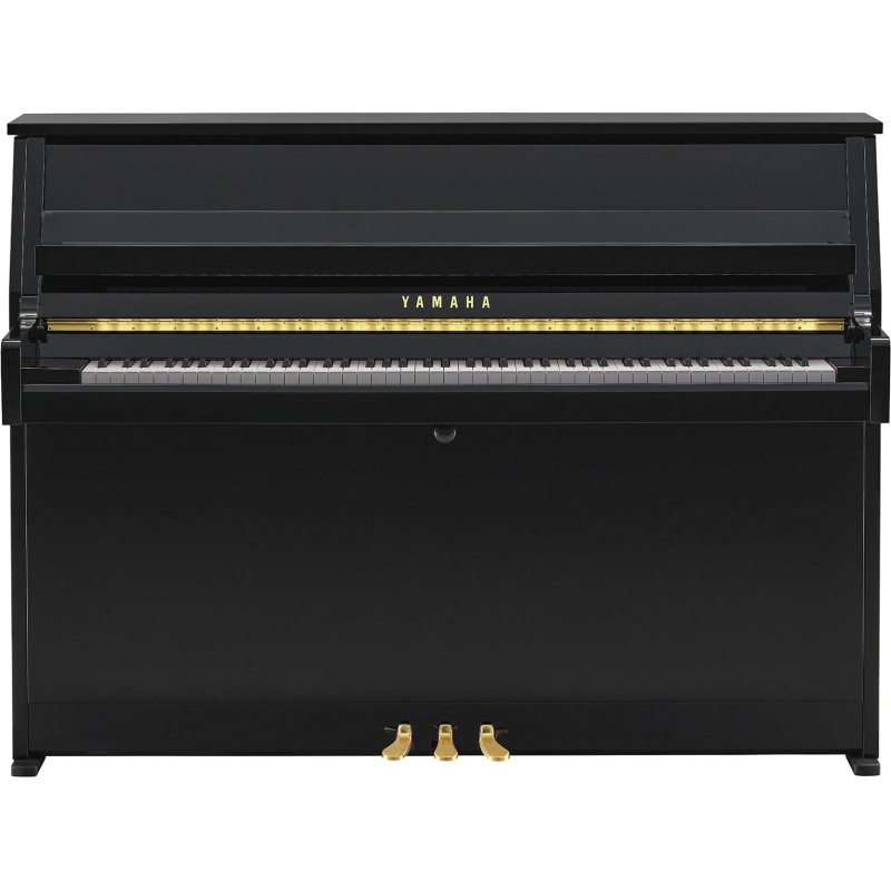 YAMAHA B10 PE piano droit noir laqué