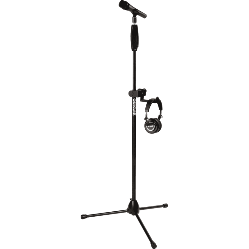 QUIKLOK MS327 support casque avec clamp - noir