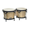 STAGG BW-200-N bongos latins en bois de 7,5 et 6,5 de couleur naturelle
