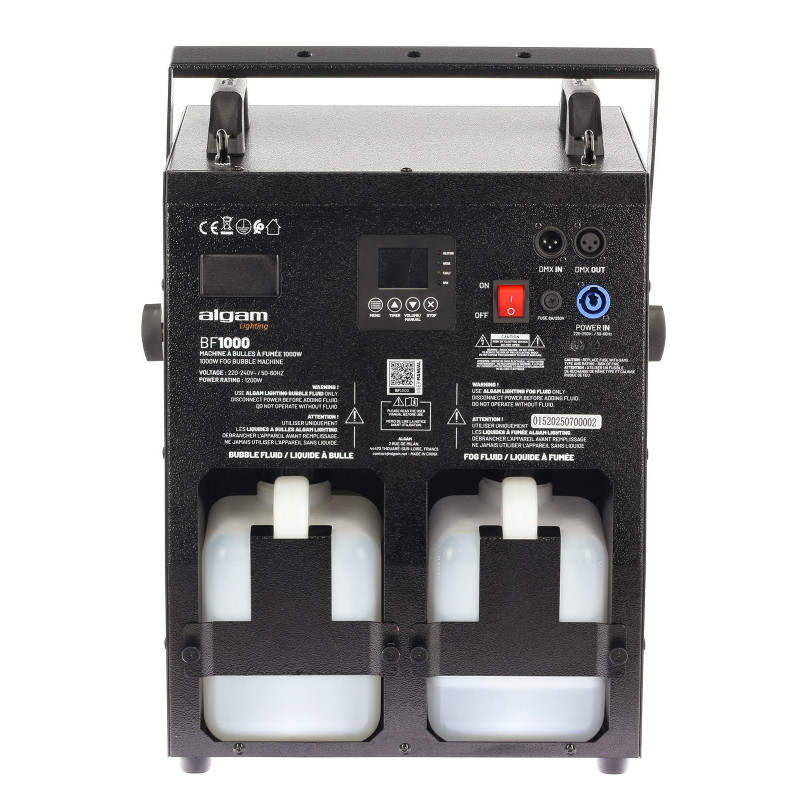 ALGAM LIGHTING BF1000 machine à bulles de fumée 1000w leds rgb