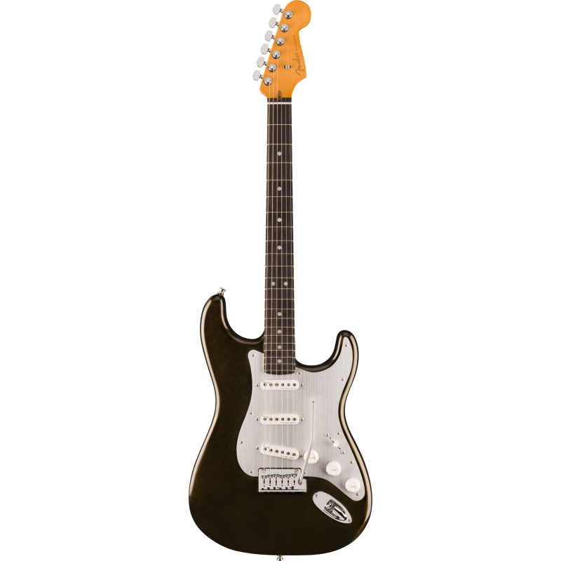 FENDER American Ultra II Stratocaster touche ebene Texas Tea