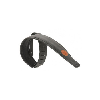 LEVY'S MSS2-BLK 6,4 cm logo Levy's  cuir pleine fleur Black