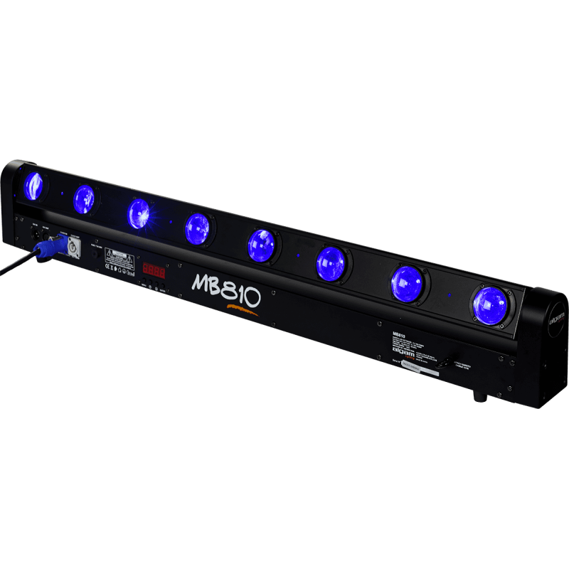 ALGAM LIGHTING MB810 barre motorisée leds 8 x 10w  rgbw