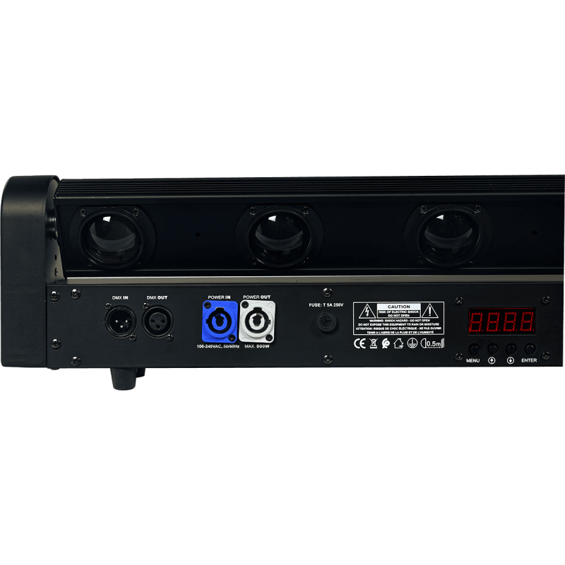 ALGAM LIGHTING MB810 barre motorisée leds 8 x 10w  rgbw