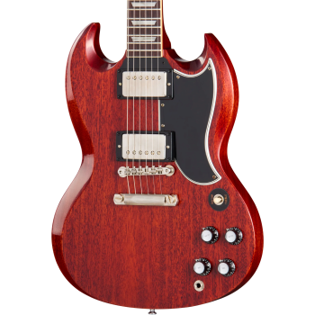 GIBSON 1961 Les Paul SG Standard Reissue Stop-Bar VOS Cherry Red