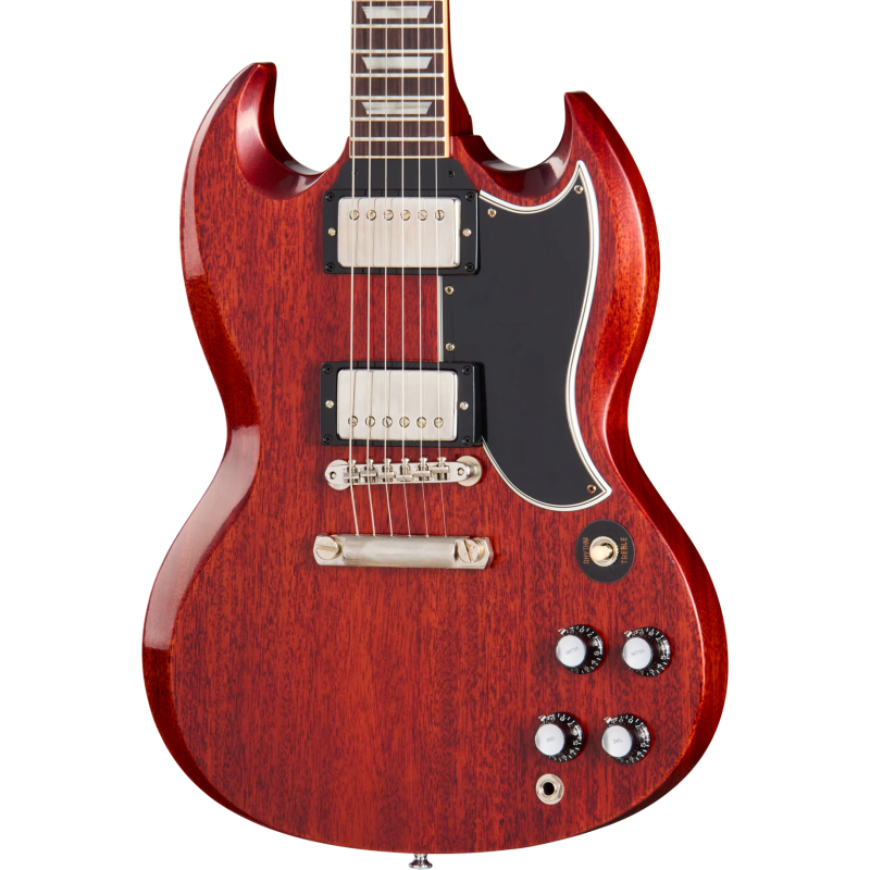 GIBSON 1961 Les Paul SG Standard Reissue Stop-Bar VOS Cherry Red