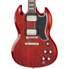 GIBSON 1961 Les Paul SG Standard Reissue Stop-Bar VOS Cherry Red
