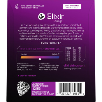 ELIXIR 16052 phos.bronze. l 12-53