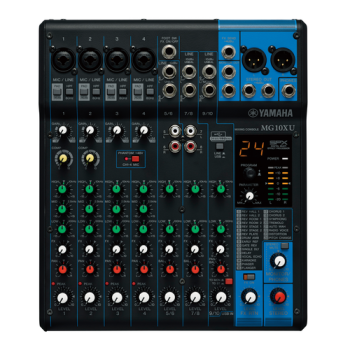 YAMAHA MG10XU console analogique, USB.