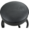 FENDER Embossed Black Logo Barstool Black/Black 30"