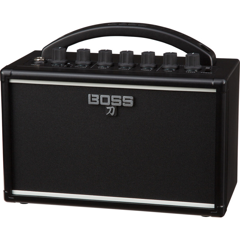 BOSS KATANA-MINI battery powered mini amp avec analogue preamps