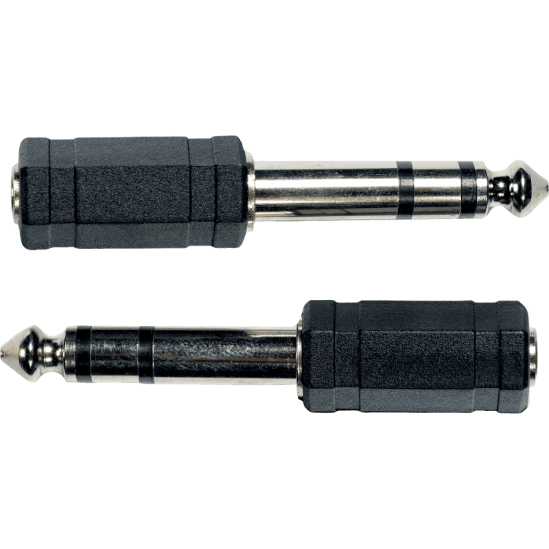 YELLOW CABLE AD04 adaptateur jack male stéréo jack fem. 3.5 mm - lot de 2