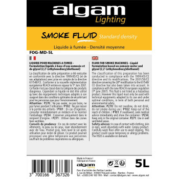 ALGAM LIGHTING FOG-MD-5L liquide fumée densité moyenne 5l