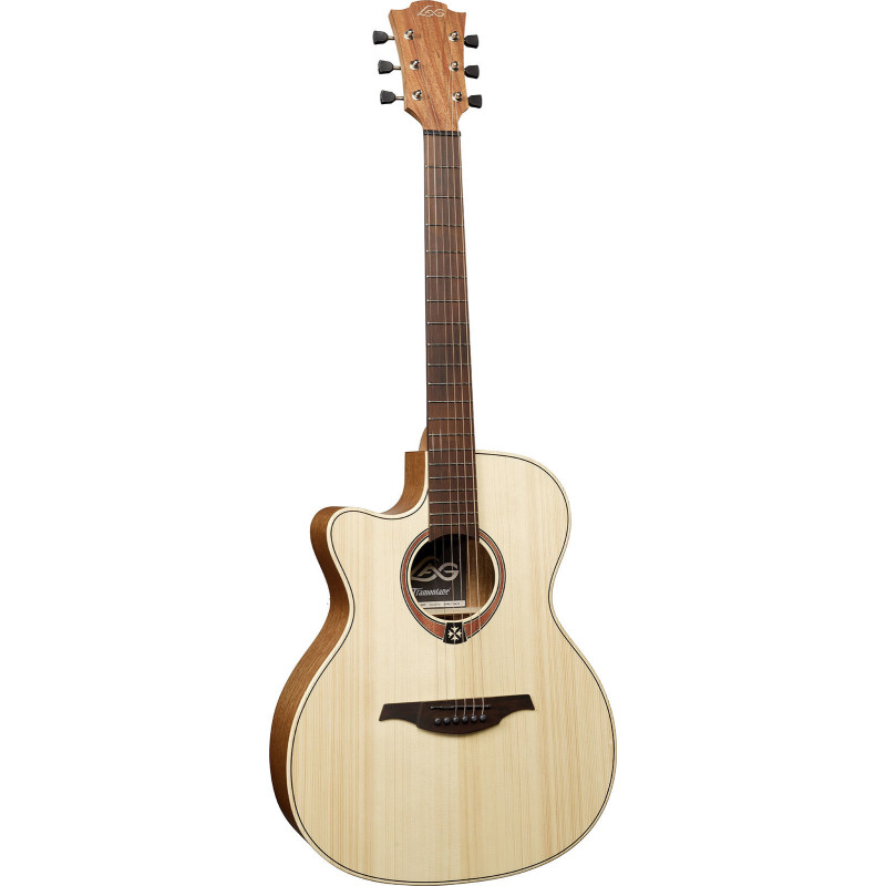 LAG TL70ACE-NAT lefty auditorium cutaway electro