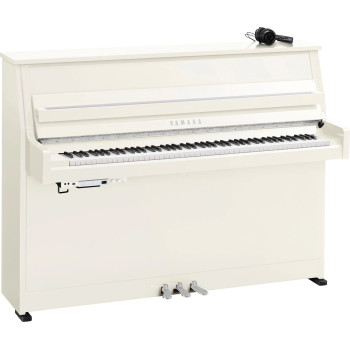 YAMAHA B10 SC3 PWHC blanc laqué chrome silent SC3