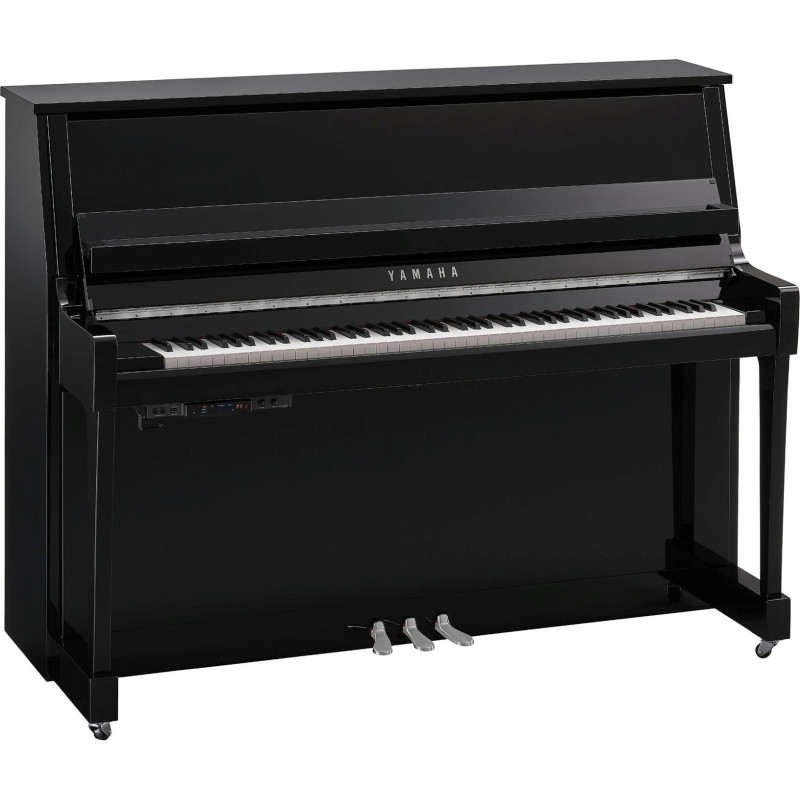 YAMAHA B20 TC3 PEC noir laqué chrome transacoustic TC3