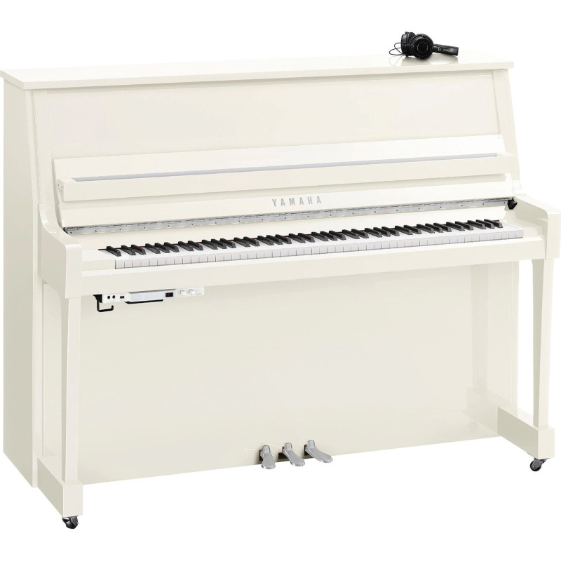 YAMAHA B20 SC3 PWHC blanc laqué chrome silent SC3