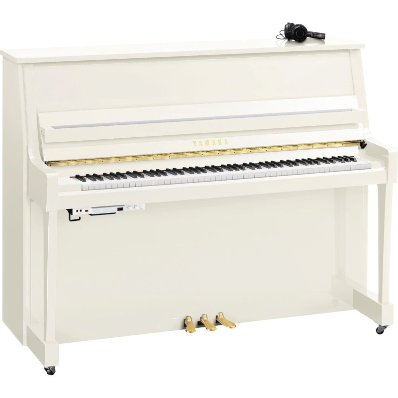 YAMAHA B20 SC3 PWH blanc laqué silent SC3
