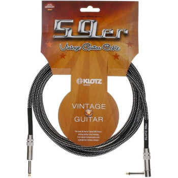 KLOTZ VINA600 VINTAGE GUITAR CABLE 6 M