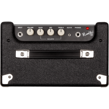 FENDER Rumble 15 V3 Black and Silver