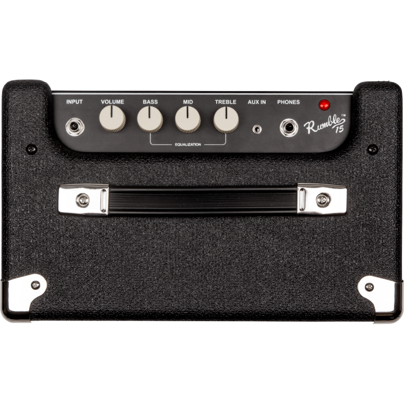 FENDER Rumble 15 V3 Black and Silver