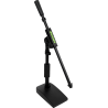 SHURE BY GATOR SH-DESKTOP2 pied de micro compact profil bas avec perche