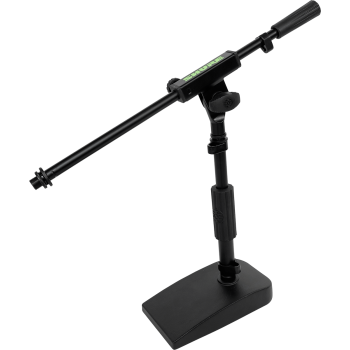 SHURE BY GATOR SH-DESKTOP2 pied de micro compact profil bas avec perche