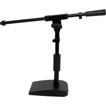 SHURE BY GATOR SH-DESKTOP2 pied de micro compact profil bas avec perche