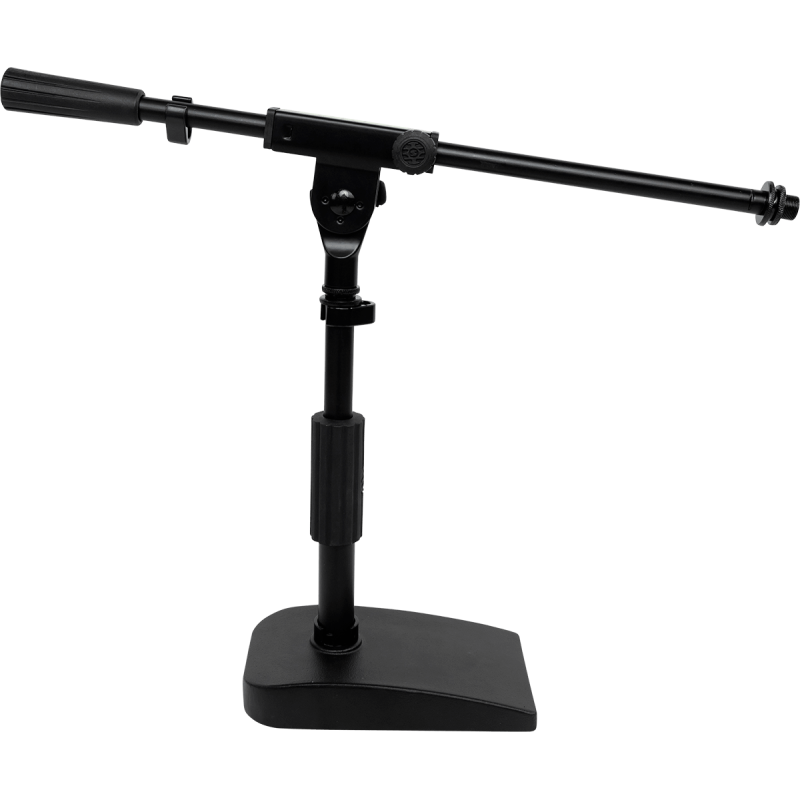 SHURE BY GATOR SH-DESKTOP2 pied de micro compact profil bas avec perche
