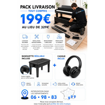 PACK LIVRAISON PIANO NUMERIQUE