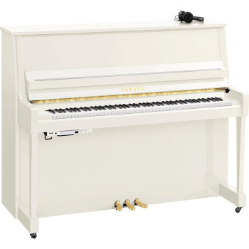YAMAHA B30 SC3 PWH blanc laqué silent SC3