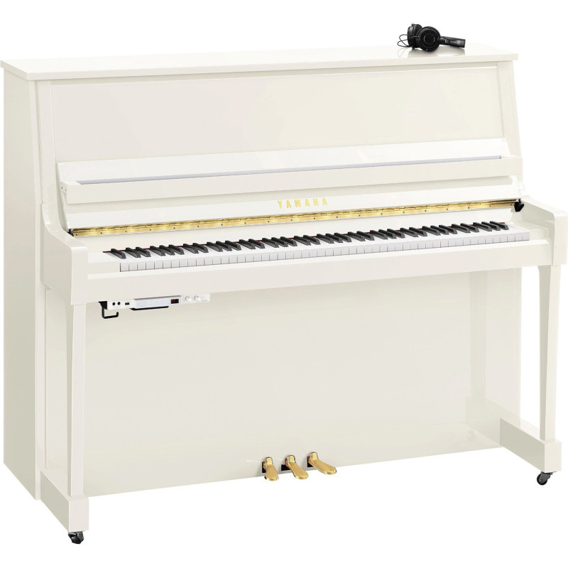 YAMAHA B30 SC3 PWH blanc laqué silent SC3