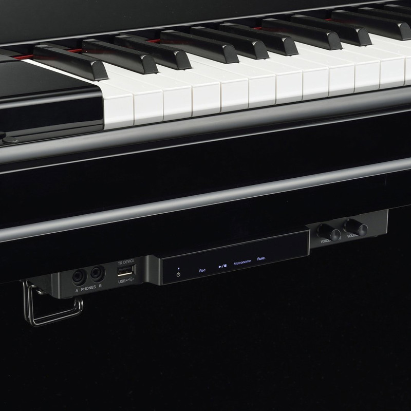 YAMAHA B30 SC3 PEC noir laqué chrome silent SC3