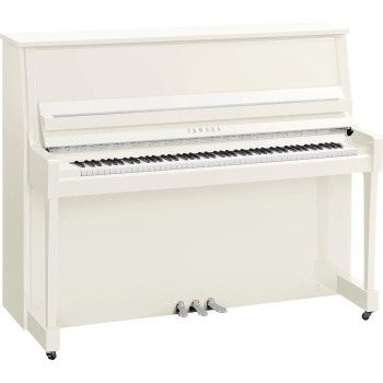 YAMAHA B30 PWHC blanc laqué chrome