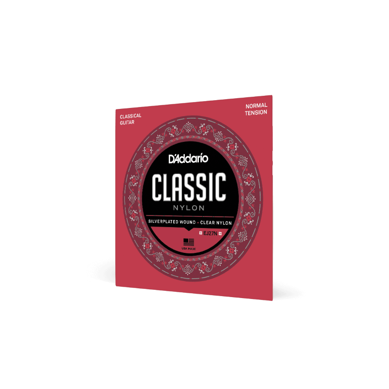 D'ADDARIO EJ27N D'Addario Cordes d'étude pour guitare classique D'Addario EJ27N, Normal