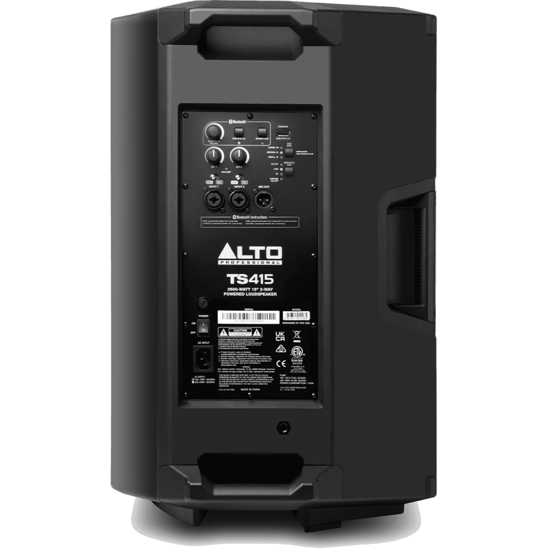 ALTO PROFESSIONAL TS415 enceinte active bi-amplifiée 15" 2500w bluetooth 5.0