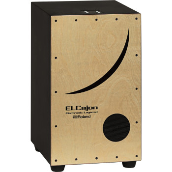 ROLAND EC-10 acoustic cajon avec electronic sound engine and in-built speaker pour sound layering