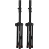 GATOR FRAMEWORKS GFWSPK0250SET set de 2 mini pieds d'enceinte avec housse de transport