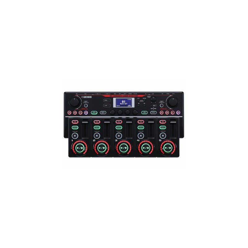 BOSS RC-505MK2 tabletop looper avec 5 tracks and mic inputs. ideal pour beatboxers / multi instrumentalists