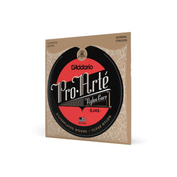 D'ADDARIO EJ45 D'Addario Cordes en nylon pour guitare classique D'Addario Pro-Arte EJ45, Normal