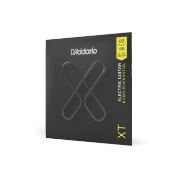D'ADDARIO XTE0946 D'Addario XT Electric Nickel Plated Steel, Super Light Top/Regular Bottom, 09-46
